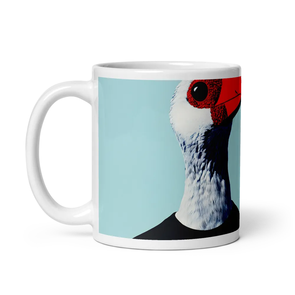 The Surreal Avian Portrait | Mug with White inside | 11 oz