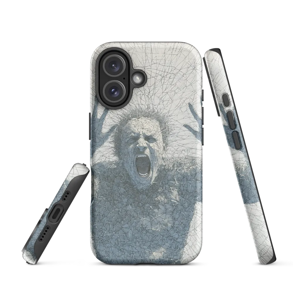 Breaking Free: An Expression of Anguish | Phone Case