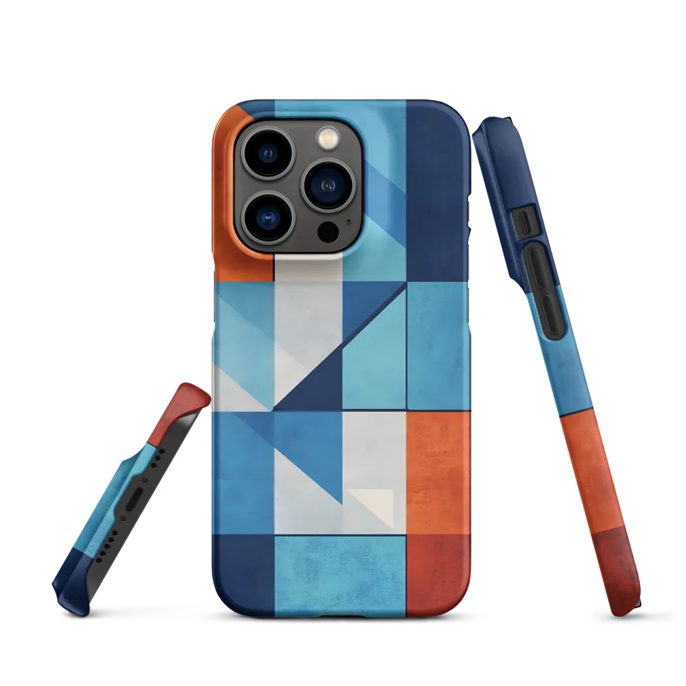 Geometric Harmony in Color | Phone Case |  14 Pro | Snap Case | Matte