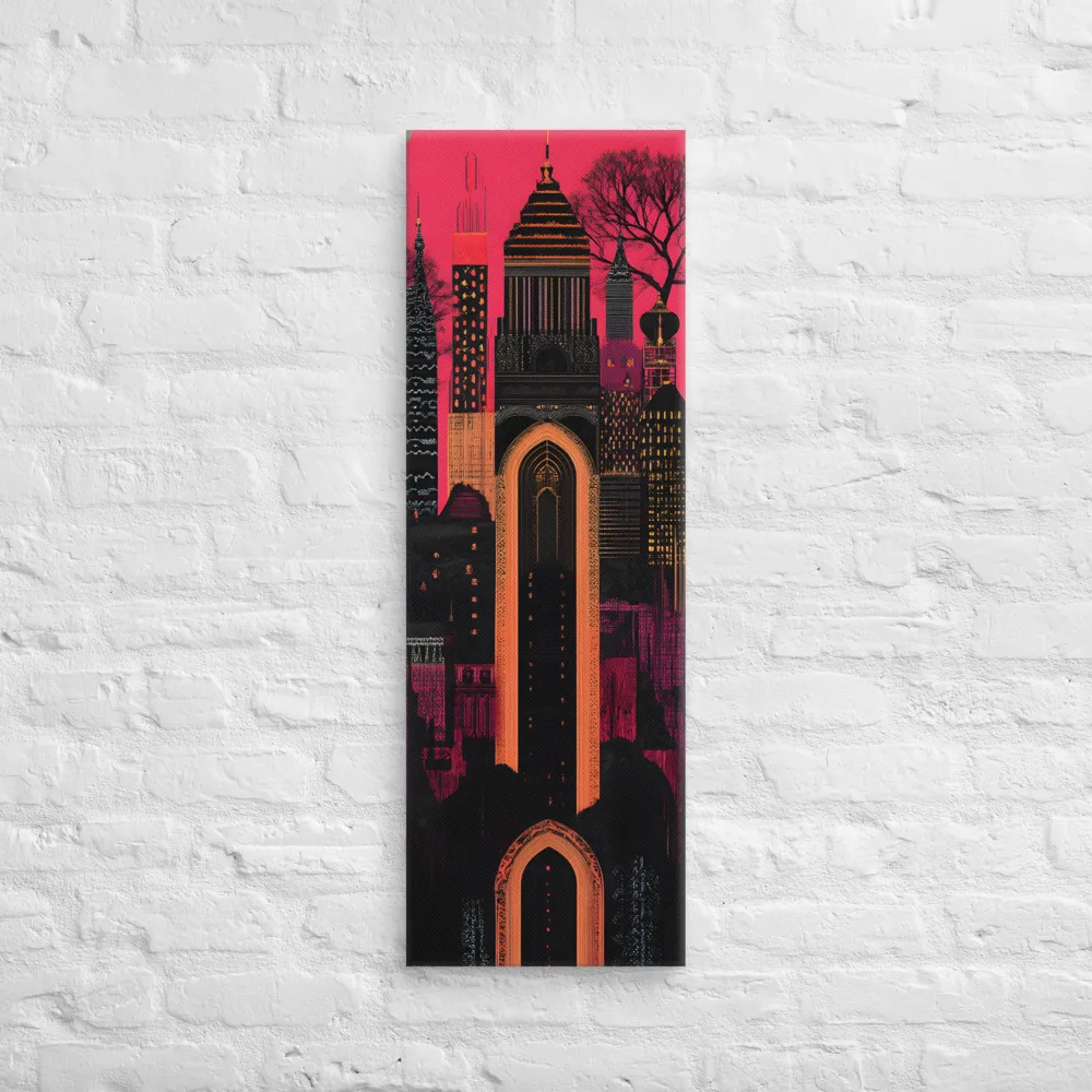 Urban Reverie | Canvas | 12″×36″