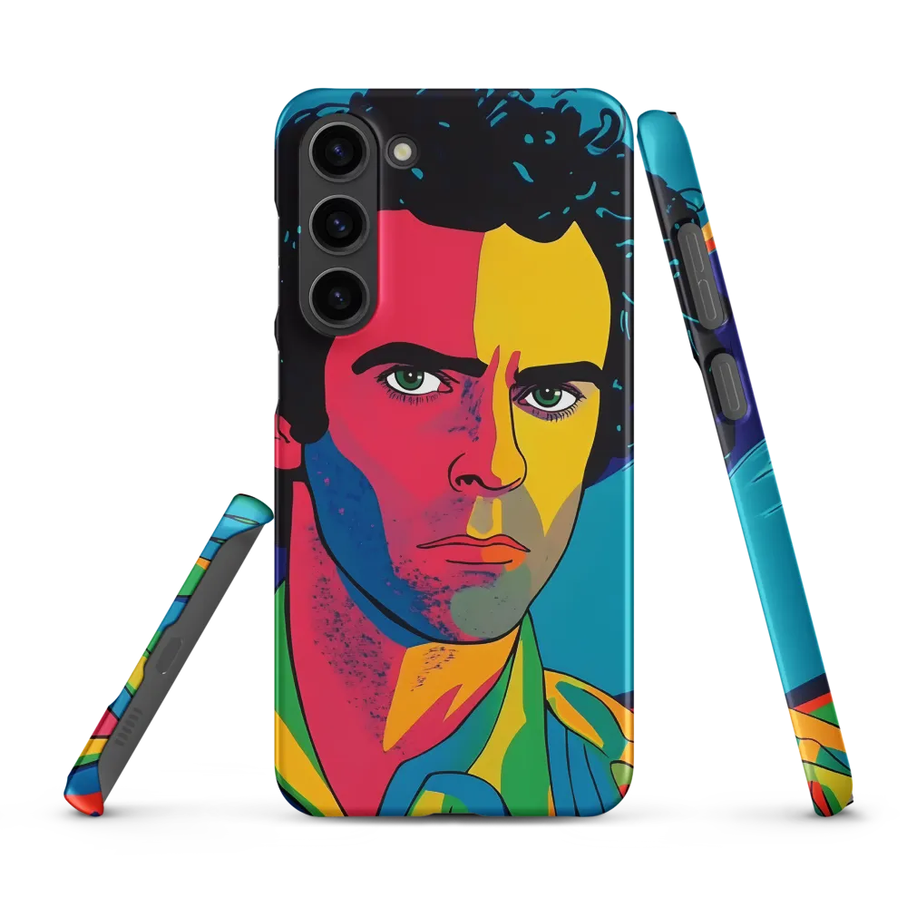 Electric Visage: A Portrait of Vibrance