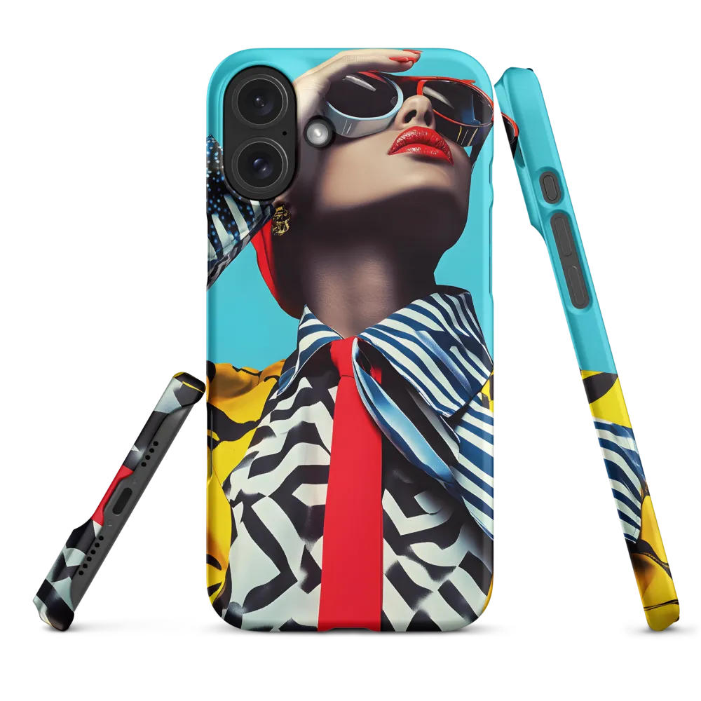 Chic Confidence in Bold Patterns