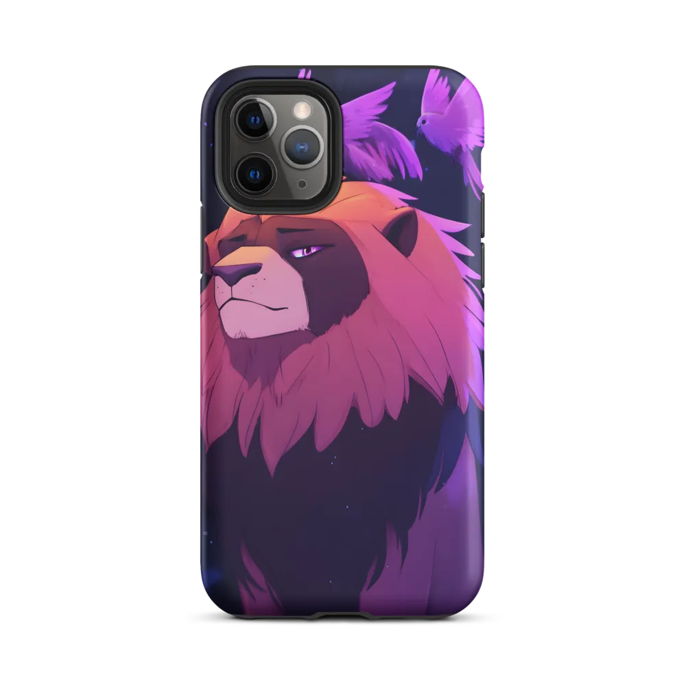 Regal Serenity: The Majestic Lion | Phone Case |  11 Pro | Tough Case | Matte
