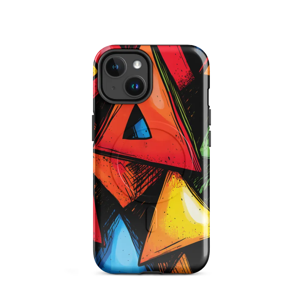 Vibrant Triangles in Abstract Harmony