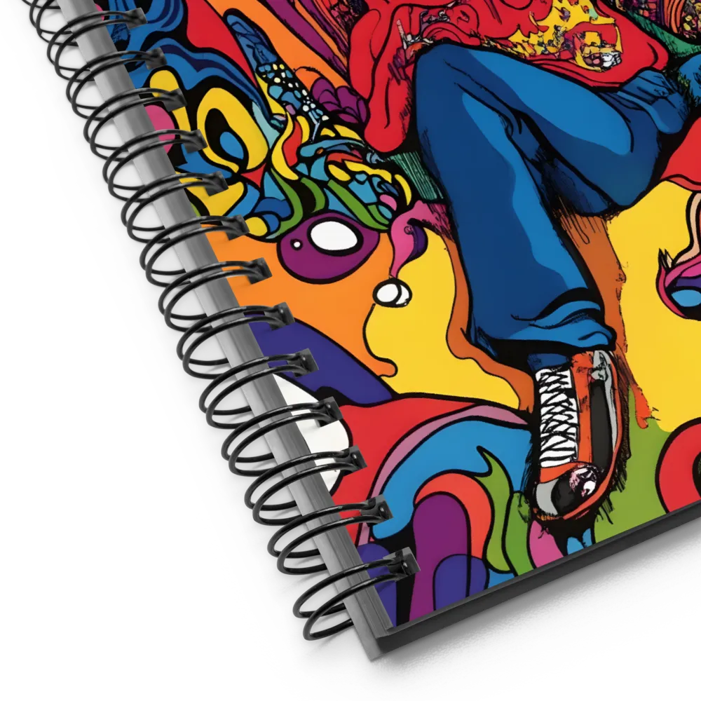 Psychedelic Reverie | Spiral Notebook