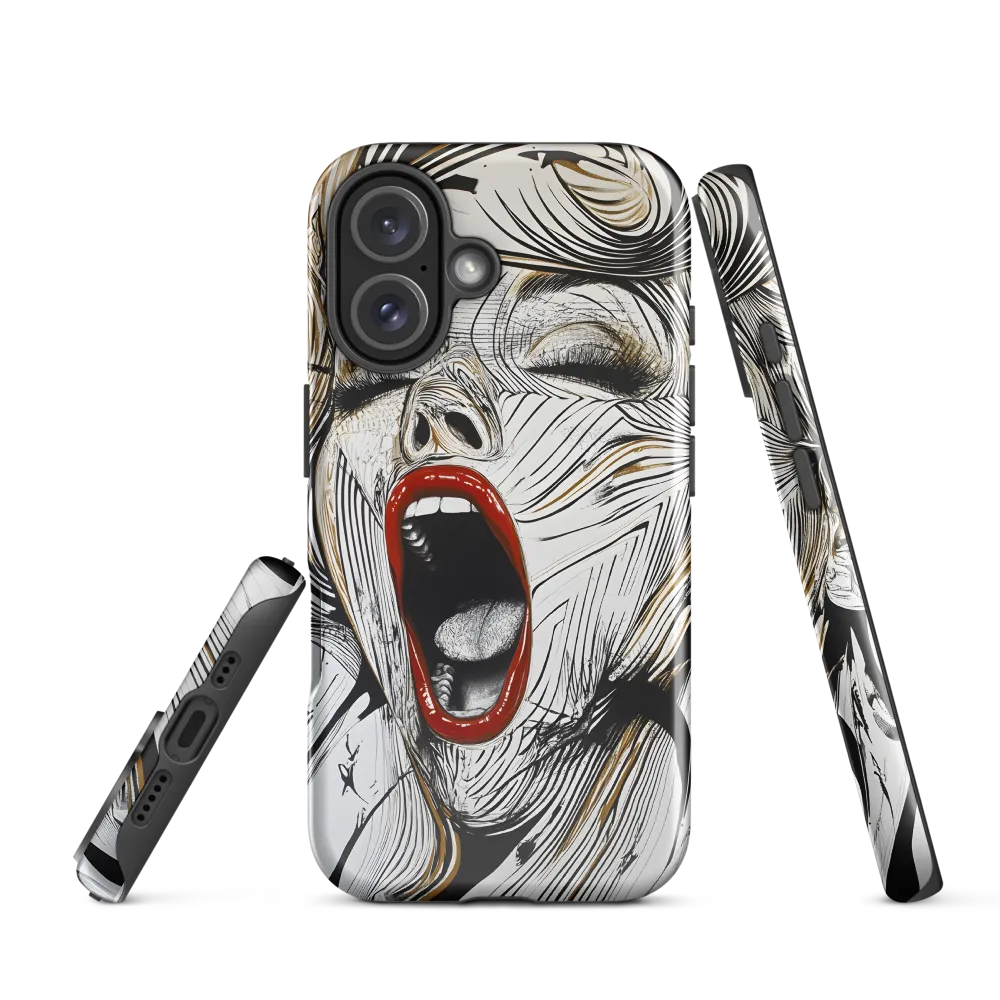 The anguished scream