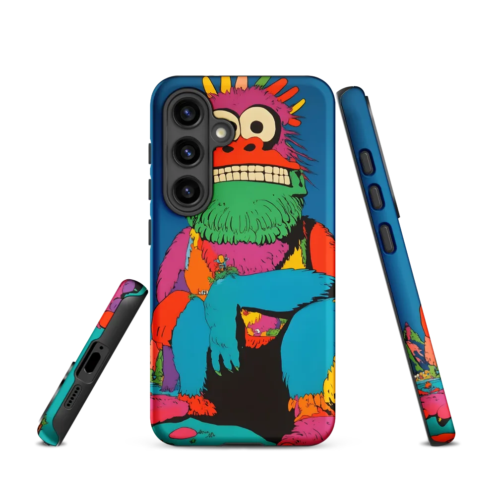Whimsical Giant: A Playful Monster Encounter