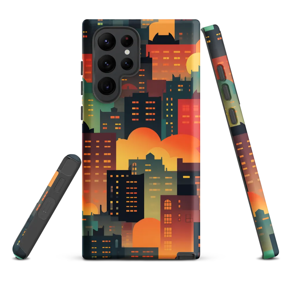 Twilight in the Concrete Jungle | Phone Case |  S22 Ultra | Tough Case | Matte