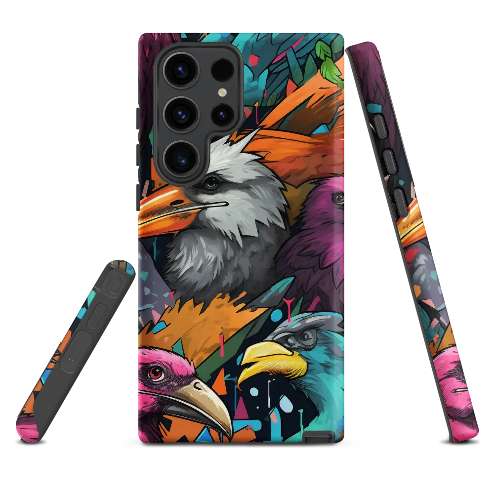 Avian Vortex: A Celebration of Color and Form