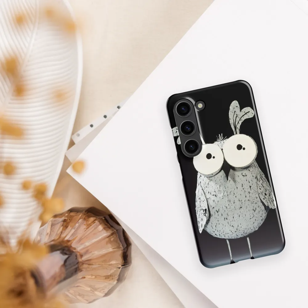 Whimsical Owl in Paper Cutout