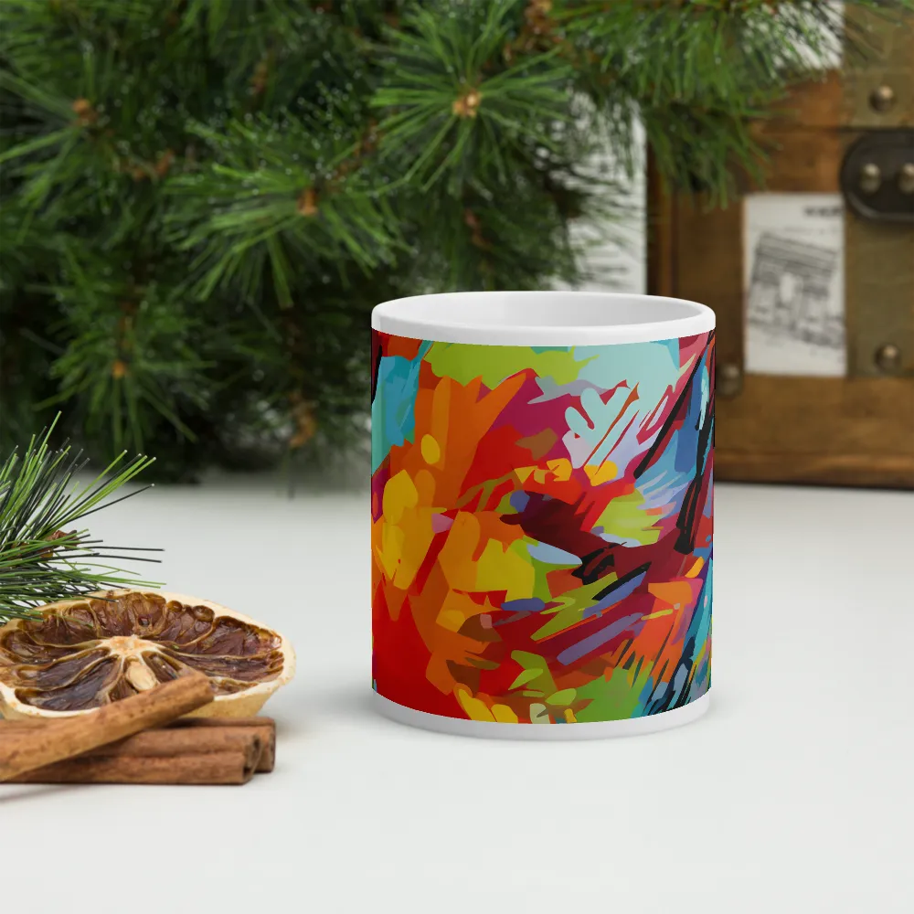 Colorful Lizard: An Abstract Adventure | Mugs | Multiple Sizes & Colors