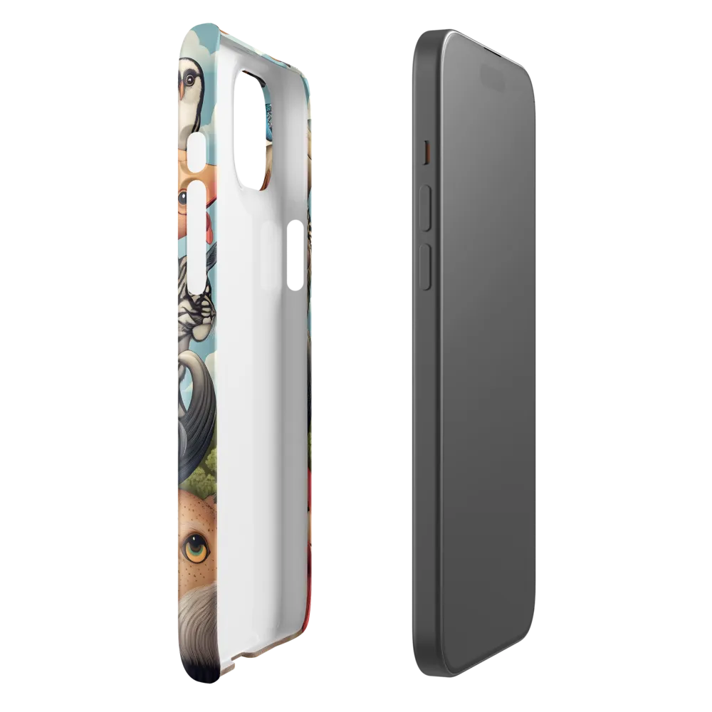 Harmonious Echoes of Wildlife | Phone Case |  15 Plus | Snap Case | Glossy