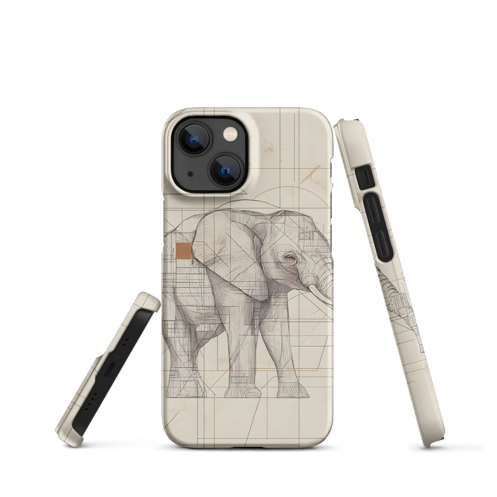 Geometric Elegance: The Steel Elephant