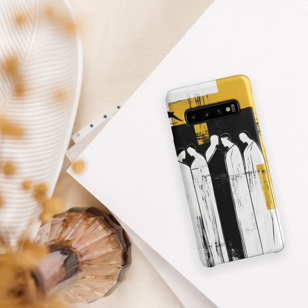 Contemplative Assemblage | Phone Case |  S10 | Snap Case | Matte