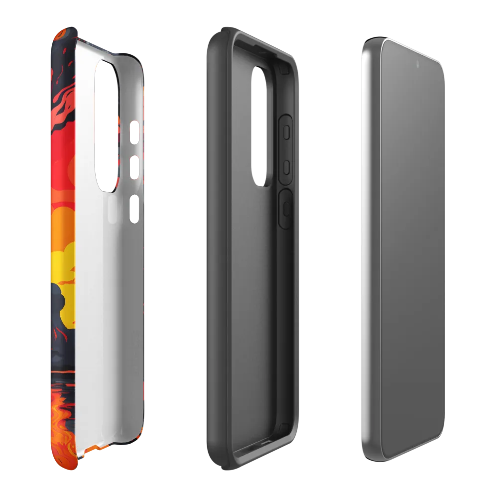 Eruption of Colors | Phone Case |  S23 Plus | Tough Case | Matte