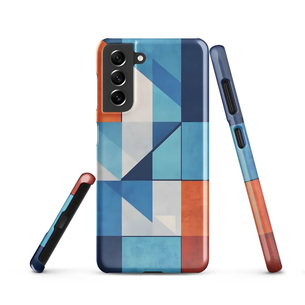 Geometric Harmony in Color | Phone Case |  S21 | Snap Case | Glossy