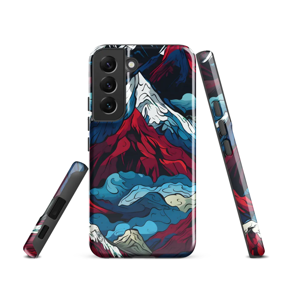 Mountain Majesty: An Abstract Voyage