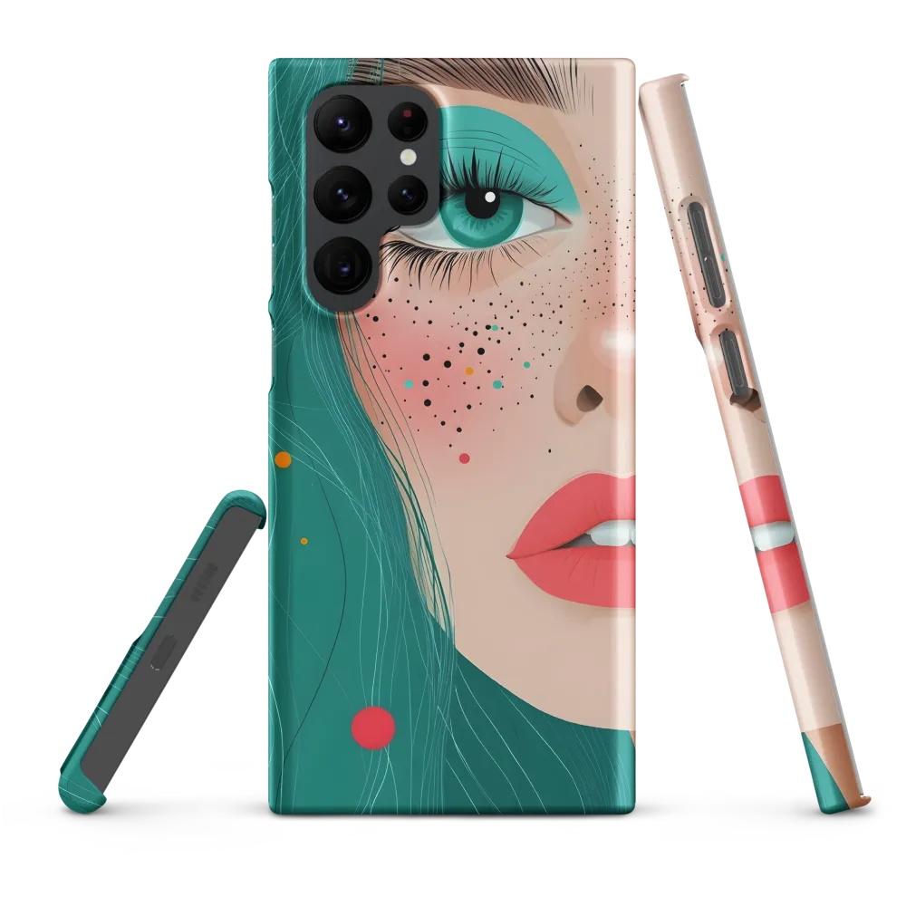 A Playful Portrait: Turquoise Temptation