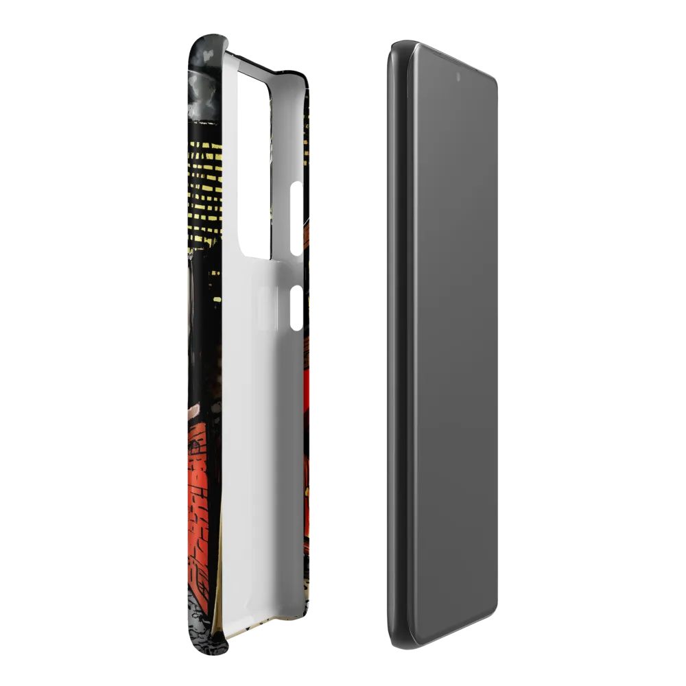 Nocturnal Cityscape: The Hidden Alley | Phone Case |  S21 Ultra | Snap Case | Matte