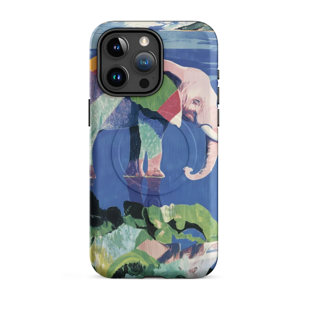 Serenity in Color: The Elephants of Reflection