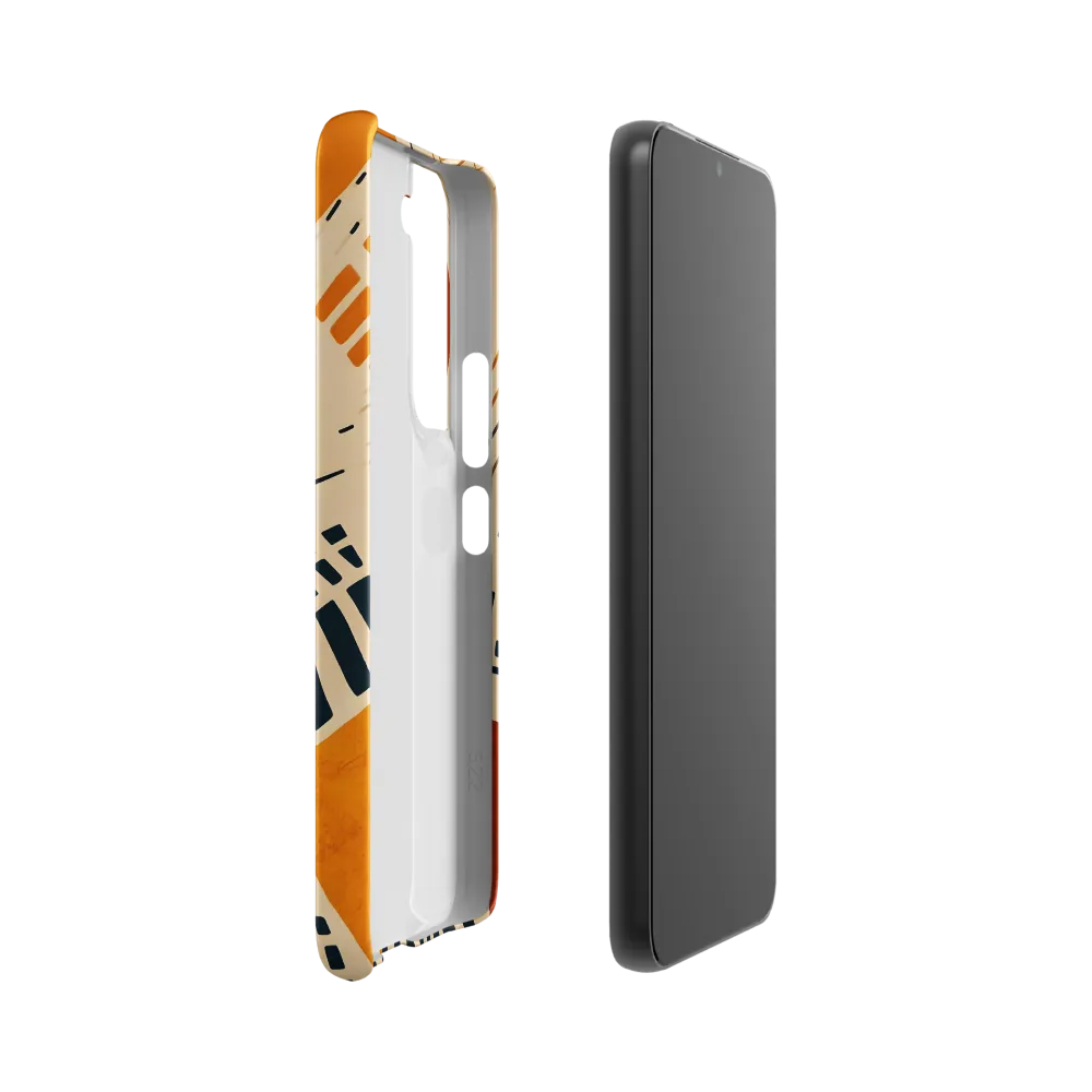 Urban Patterns in Harmony | Phone Case |  S22 | Snap Case | Matte