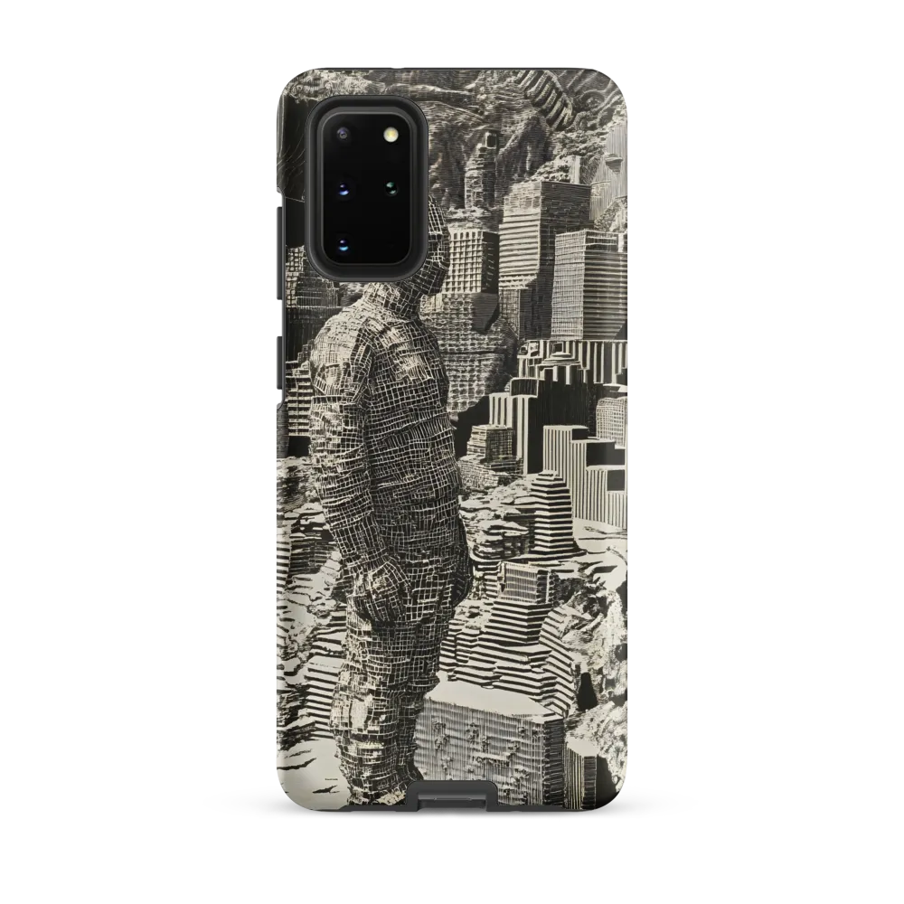 Contemplation in an Abstract Landscape | Phone Case |  S20 Plus | Tough Case | Matte