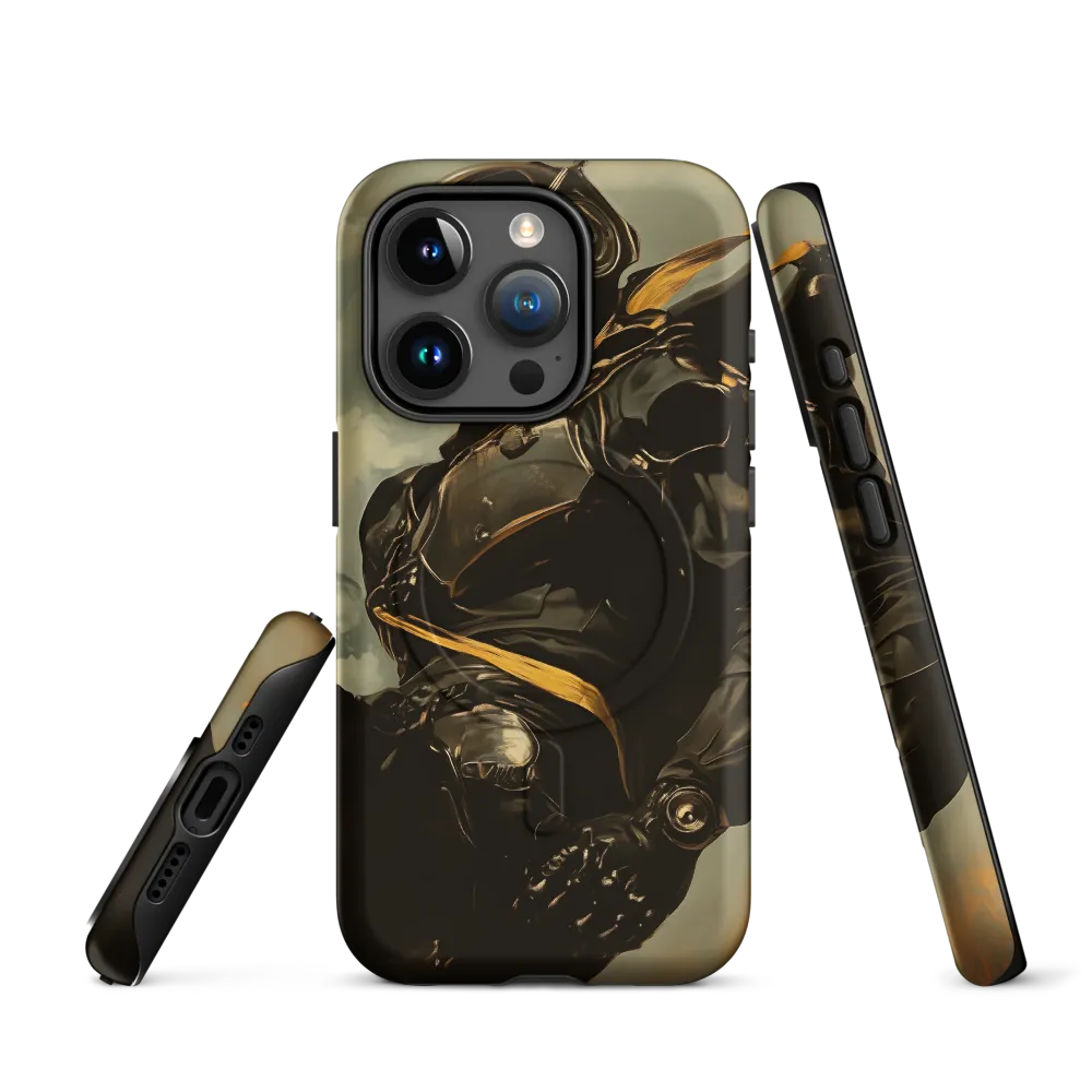 Ethereal Explorer: The Enigmatic Astronaut | Phone Case |  15 Pro | MagSafe® Tough Case | Matte