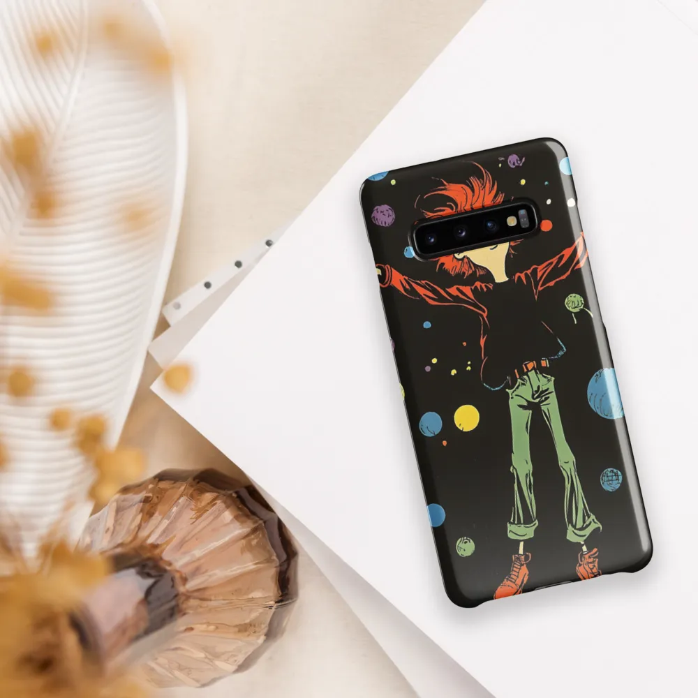 Embracing the Universe of Joy | Phone Case |  S10 Plus | Snap Case | Glossy