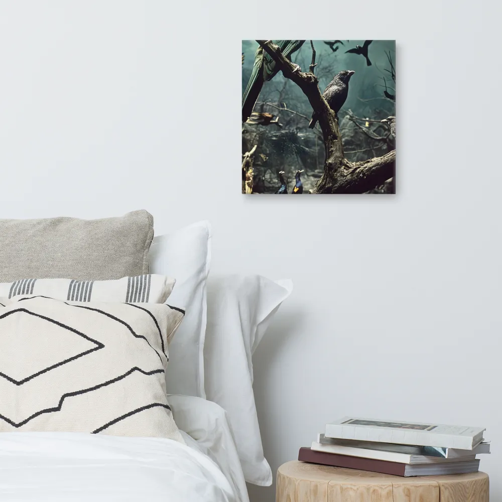 Whispers of the Avian Realm | Canvas | 16″×16″