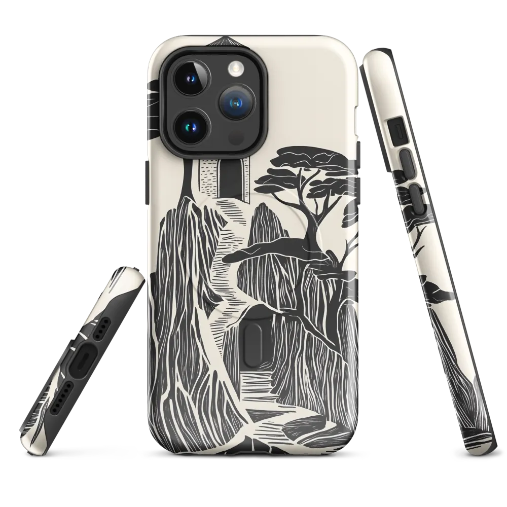 Echoes of a Mystical Tower | Phone Case |  14 Pro Max | MagSafe® Tough Case | Glossy