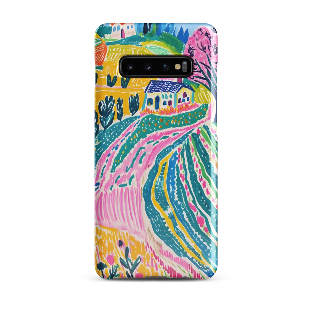 Vibrant Countryside Dreams | Phone Case |  S10 Plus | Snap Case | Glossy