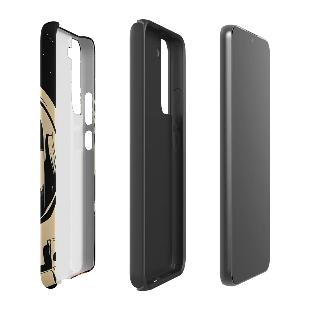 Gaze of the Astronaut | Phone Case |  S22 Plus | Tough Case | Matte