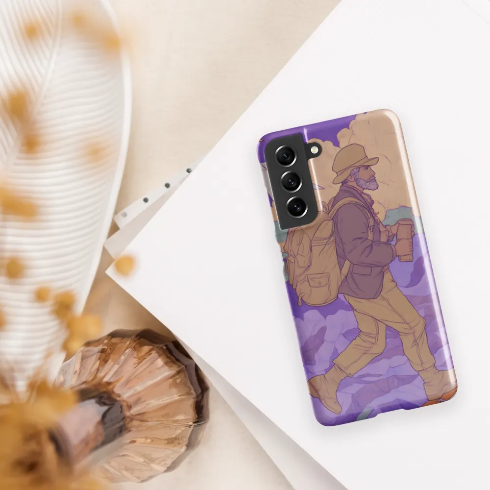 Journey Through the Clouds | Phone Case |  S21 FE | Snap Case | Glossy