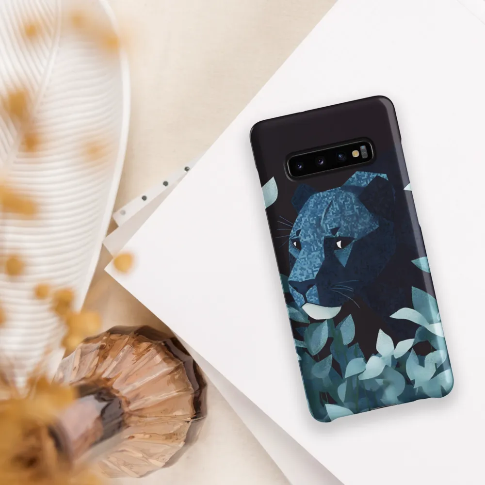 Lurking Blue: The Panther's Gaze
