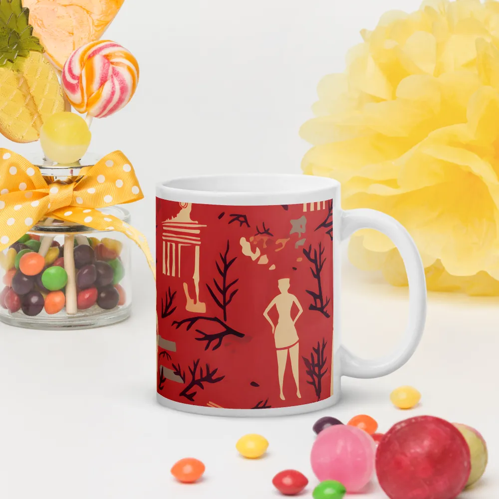 Harmony of Figures and Architecture | Mugs | Multiple Sizes & Colors