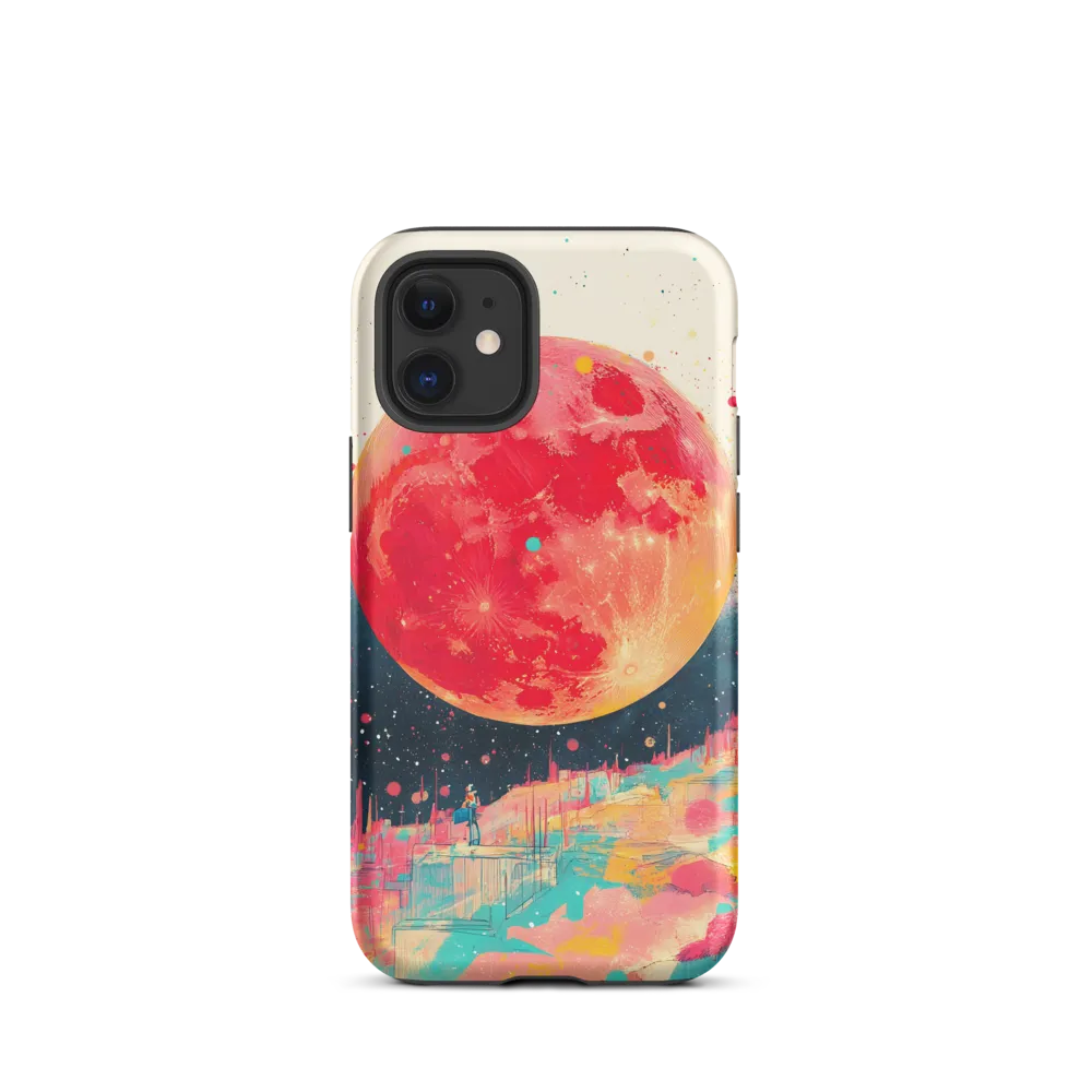 Crimson Dreams: A Lunar Exploration