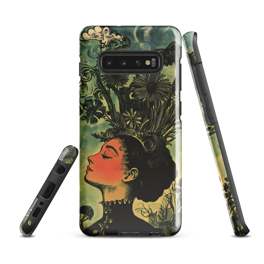 Floral Reverie | Phone Case |  S10 Plus | Tough Case | Glossy