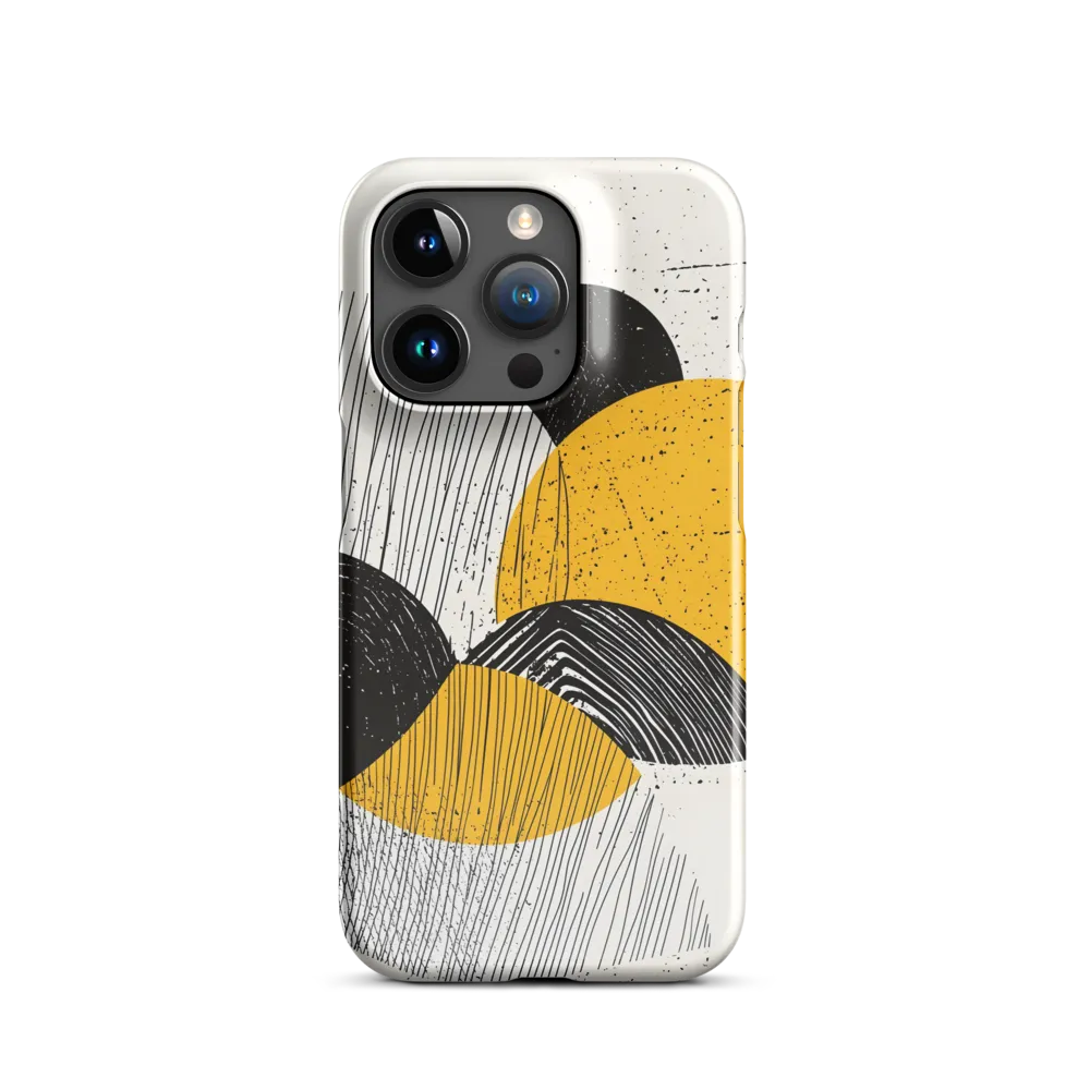 Dynamic Harmony in Black and Yellow