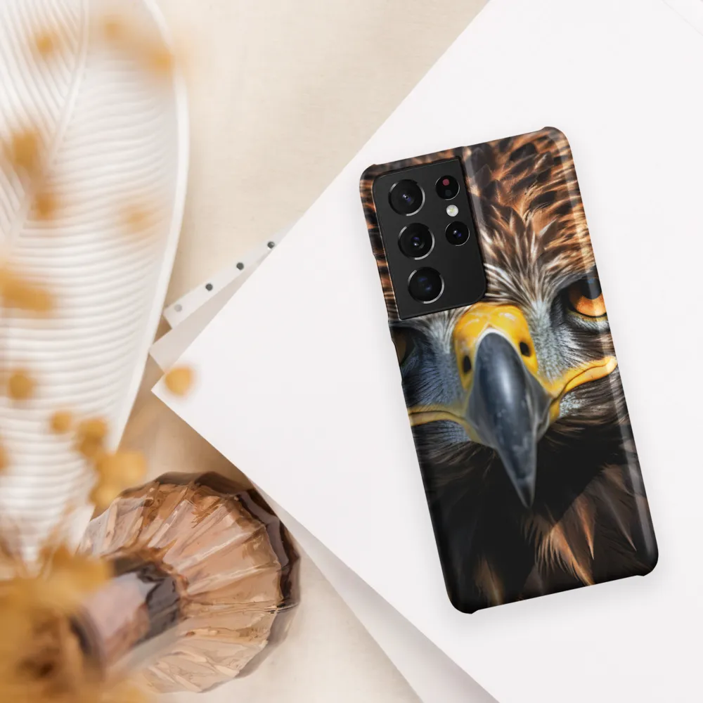 The Intensity of the Eagle | Phone Case |  S21 Ultra | Snap Case | Matte