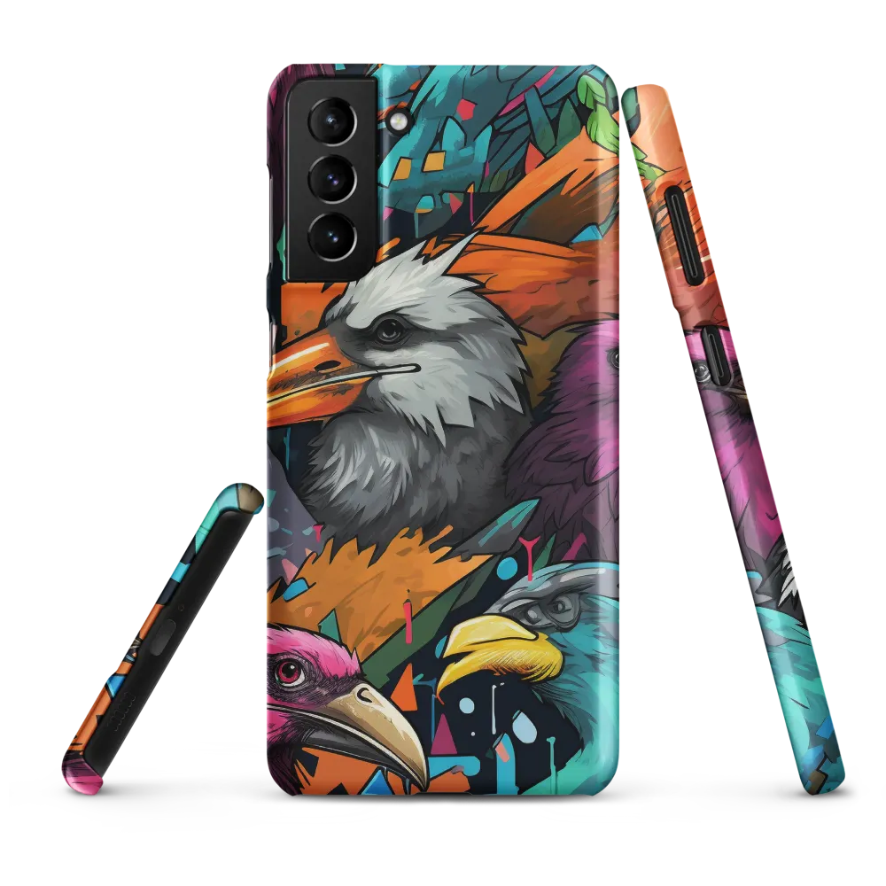 Avian Vortex: A Celebration of Color and Form