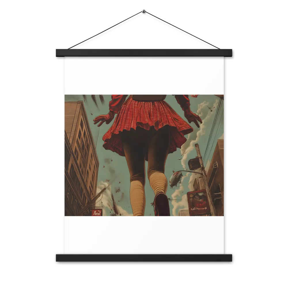 Flight of the Urban Dreamer | Poster With Black Wood Hanger | 18″×24″