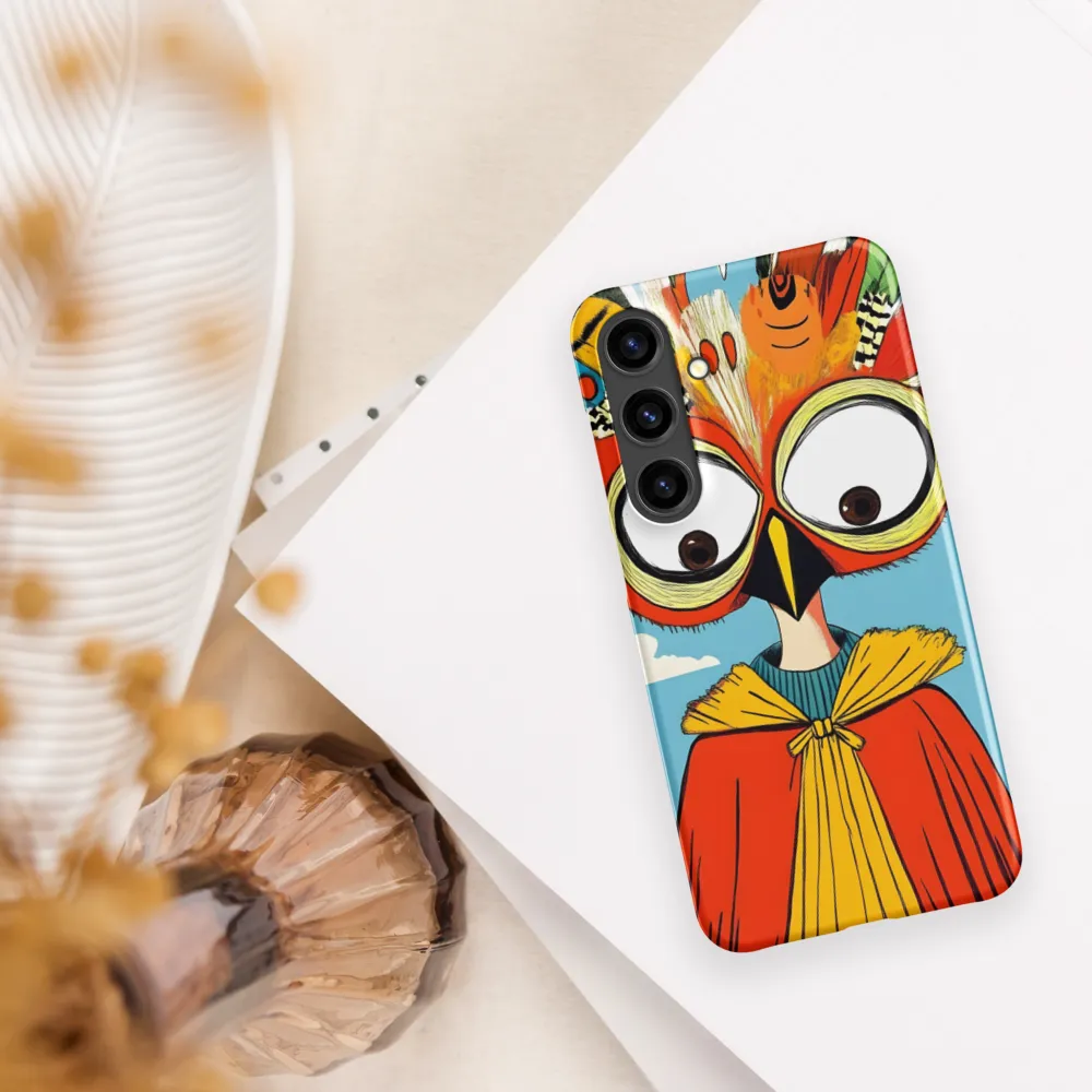 A Whimsical Encounter: The Owl-Human Fusion