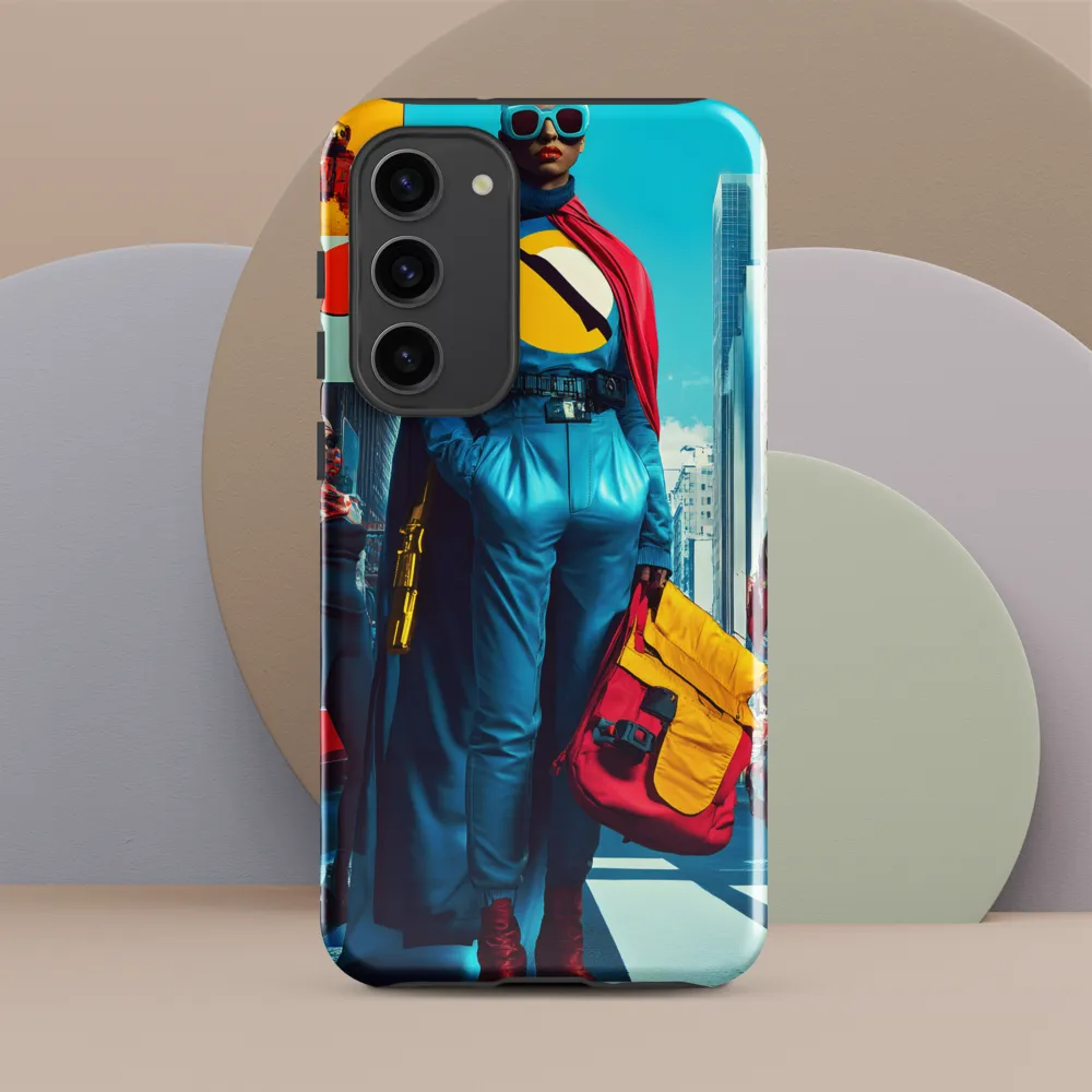 Urban Power: A Superhero's Stance