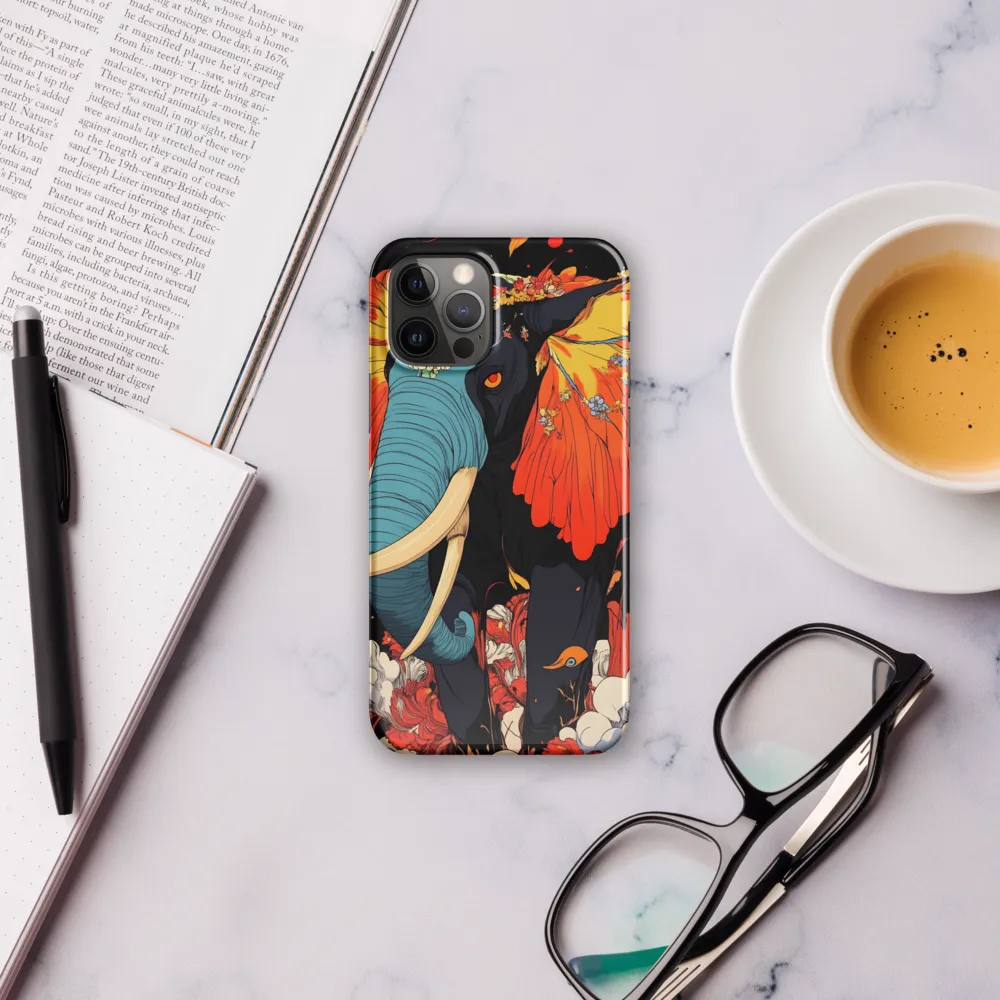 Majesty of the Floral Elephant | Phone Case |  12 Pro | Snap Case | Glossy