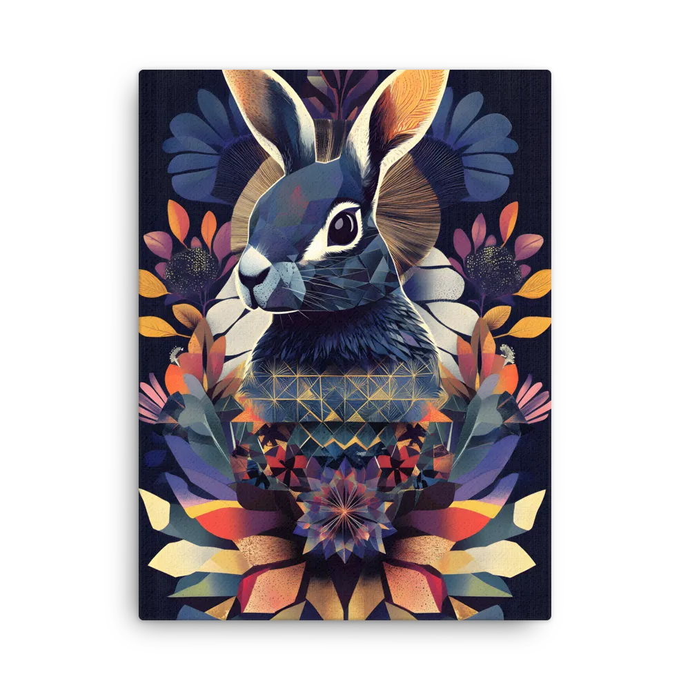 Ethereal Bunny: A Geometric Wonderland