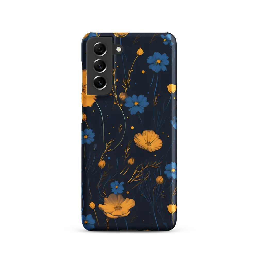 Nocturnal Blossoms | Phone Case |  S21 | Snap Case | Matte