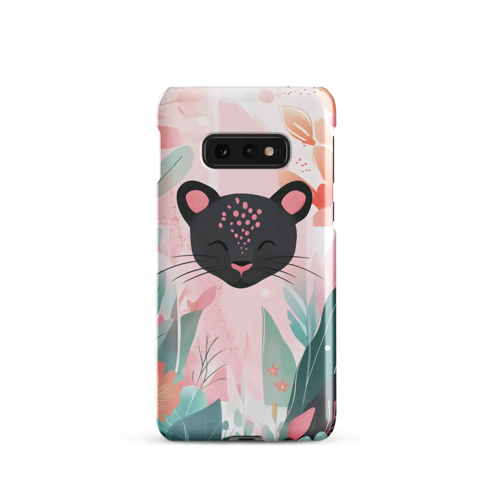 Whimsical Panther in Bloom