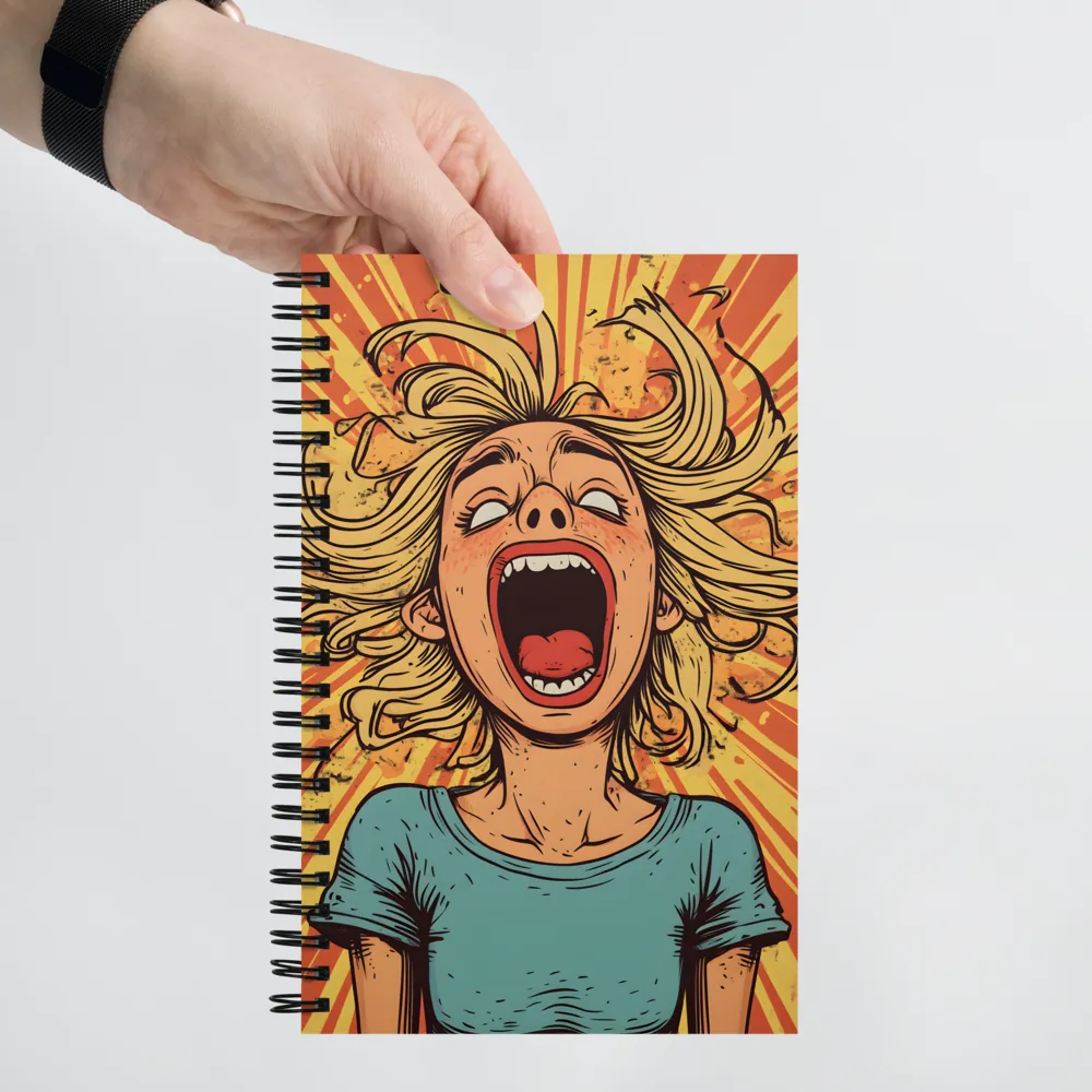 Unleashed Frustration | Spiral Notebook