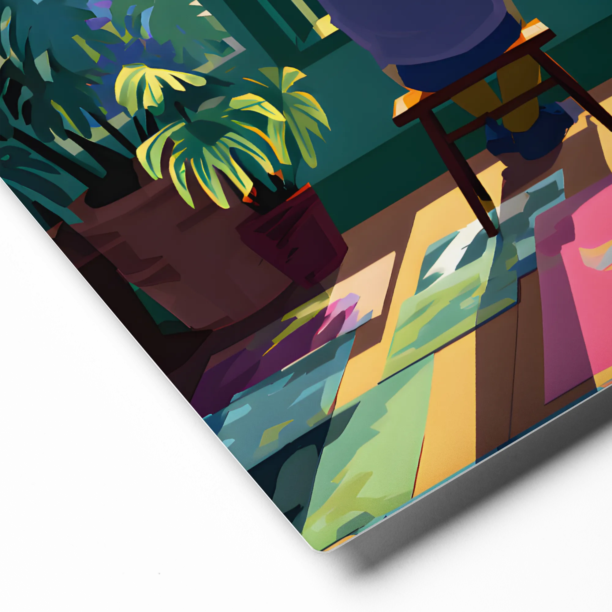 Contemplative Studio 
 Metal Print | 12″x 12″