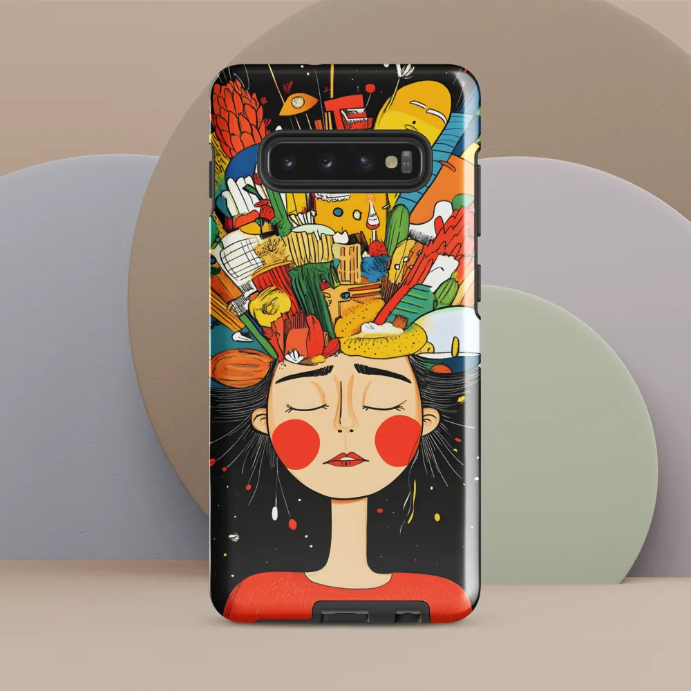 Whimsical Feast of Imagination | Phone Case |  S10 Plus | Tough Case | Glossy